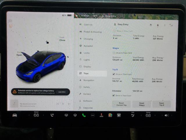 5YJYGDEE1MF209362 | 2021 TESLA MODEL Y