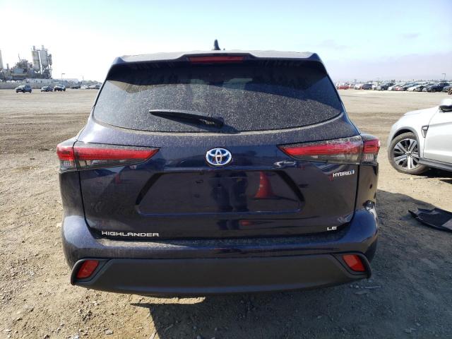 VIN 5TDBBRCH4PS111845 2023 Toyota Highlander, Hybri... no.6