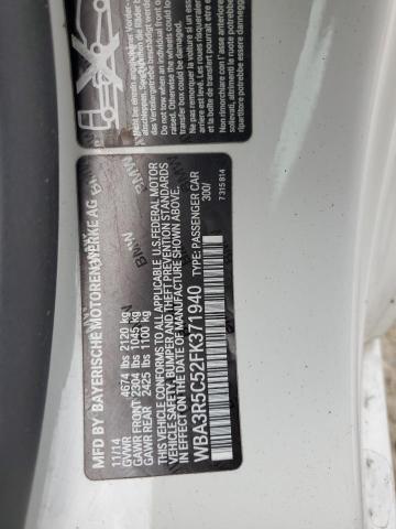 2015 BMW 435 XI - WBA3R5C52FK371940