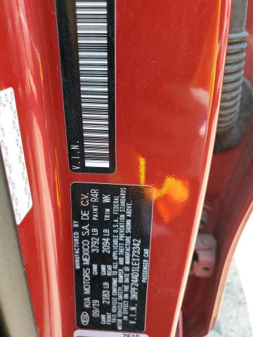 3KPF24AD1LE173342 KIA FORTE FE