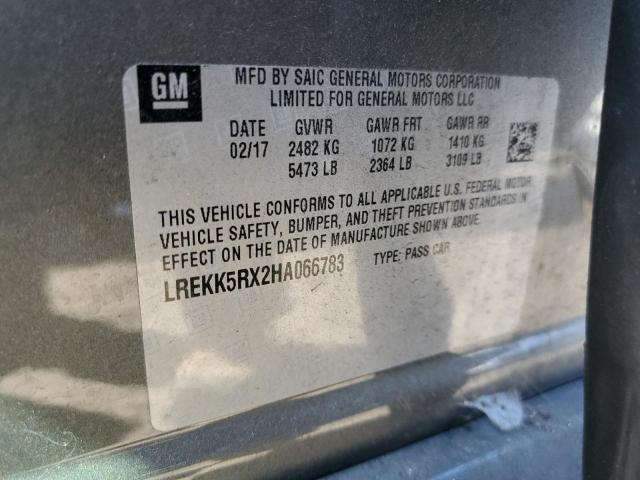 2017 CADILLAC CT6 PREMIU - LREKK5RX2HA066783