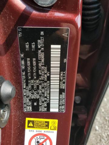 5TDJKRFH8GS231638 Toyota Highlander Xle
