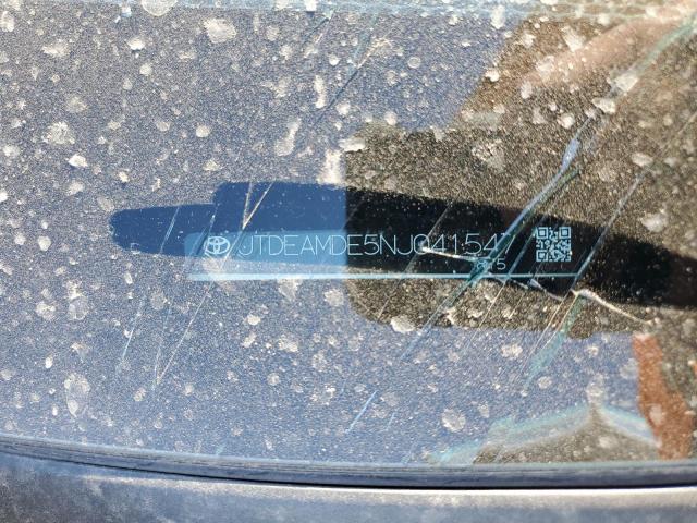 JTDEAMDE5NJ041547 Toyota COROLLA LE