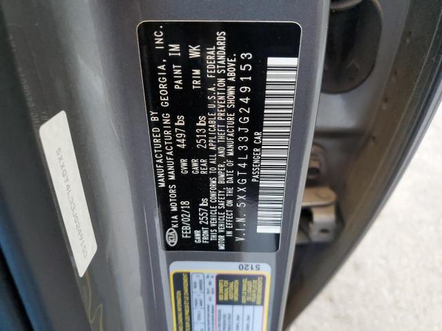 5XXGT4L33JG249153 KIA Optima Lx