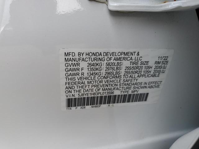 5J8YE1H83PL013596 Acura MDX ADVANC 13