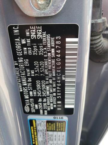 5XYP64HCXLG044783 KIA Telluride S