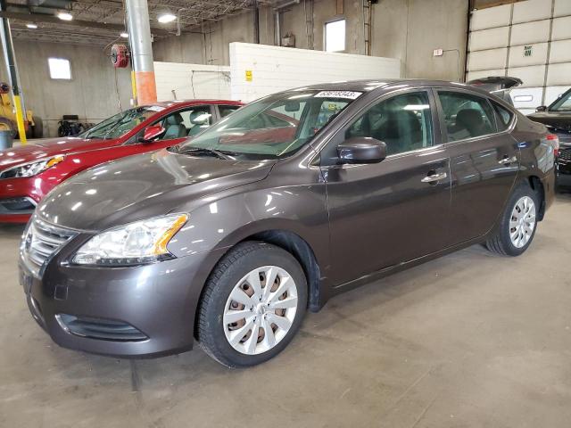 Vin: 3n1ab7apxfy252326, lot: 63618343, nissan sentra s 20151