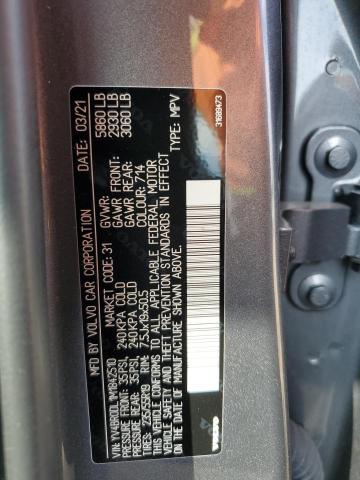 YV4BR0DL1M1842510 Volvo Xc60 T8 Recharge Inscription