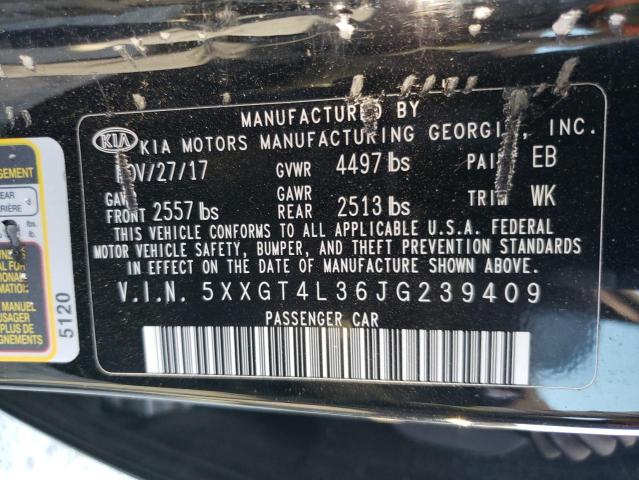 5XXGT4L36JG239409 KIA Optima Lx