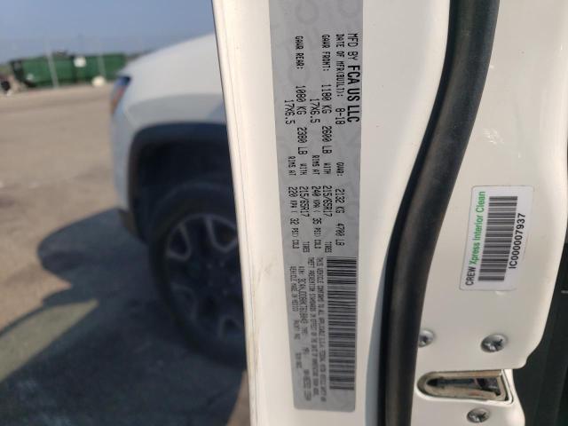 3C4NJDDB0KT618043 Jeep Compass Trailhawk