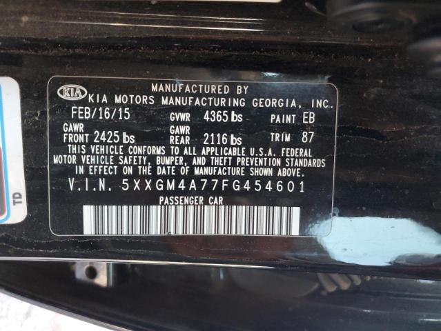 5XXGM4A77FG454601 KIA Optima Lx