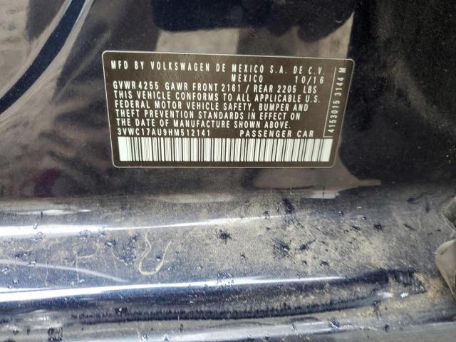 2017 VOLKSWAGEN GOLF SPORT - 3VWC17AU9HM512141