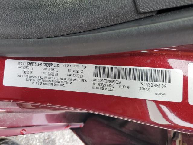 1C3CCCBB1FN536556 Chrysler 200 S