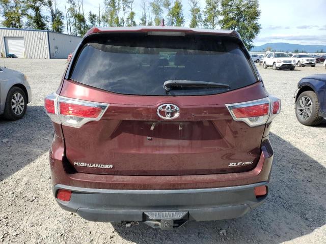 VIN 5TDJKRFH4ES052719 2014 Toyota Highlander, Xle no.6