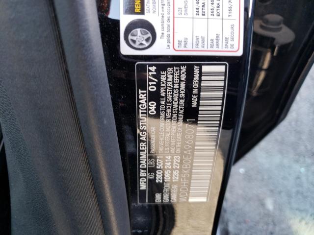 WDDHF5KB0EA968071 Mercedes-Benz E 350