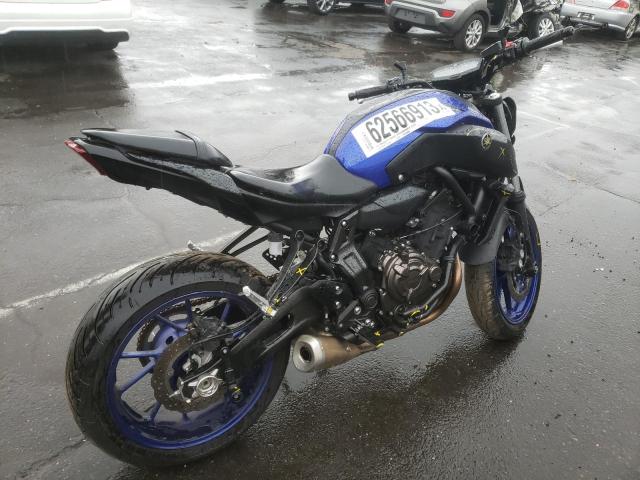 2018 YAMAHA MT07 JYARM27E7JA001159