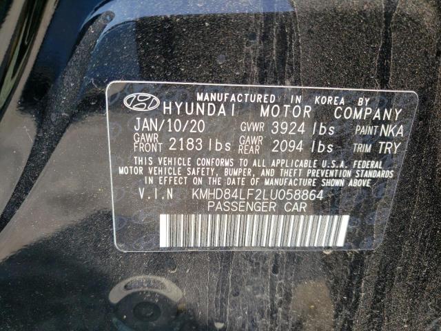 KMHD84LF2LU058864 Hyundai Elantra SE 12