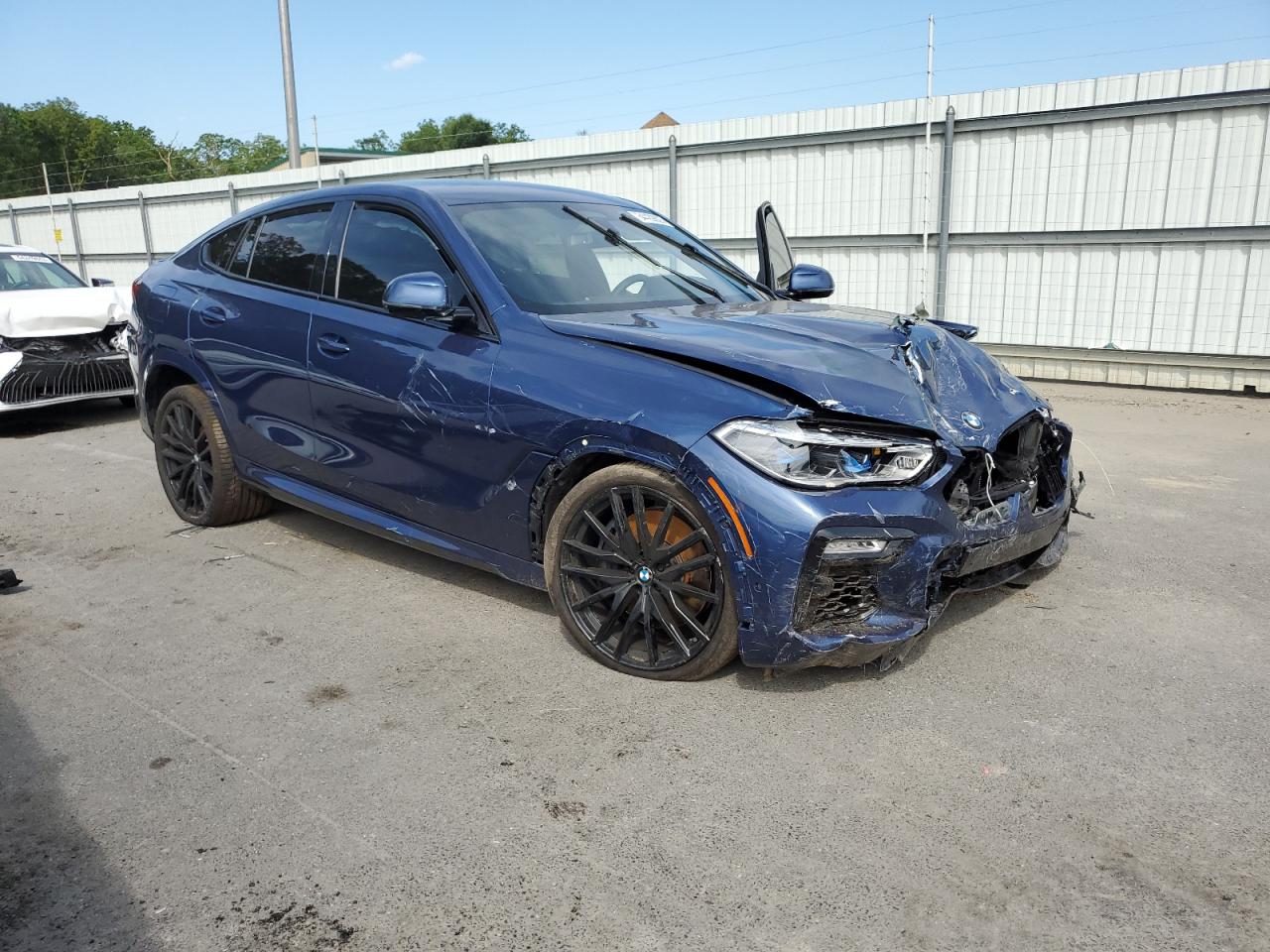 2021 BMW X6 M50I vin: 5UXCY8C09M9E71664