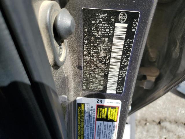4T1T11AK2MU513759 Toyota CAMRY SE
