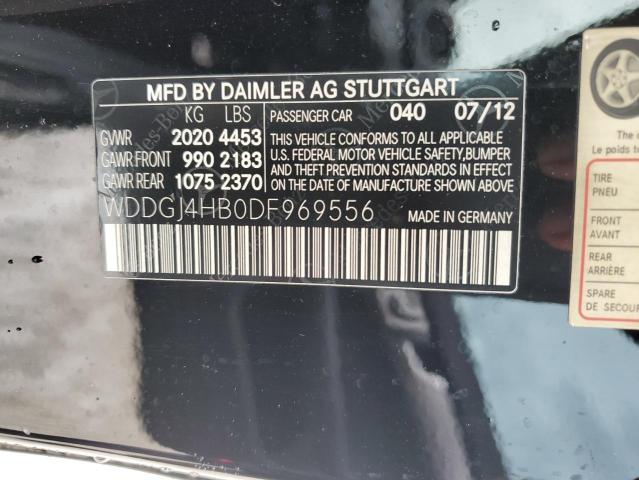 VIN WDDGJ4HB0DF969556 2013 Mercedes-Benz C-Class, 250 no.12