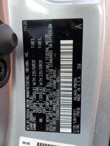 5TDXRKEC3MS003948 2021 TOYOTA SIENNA - Image 14