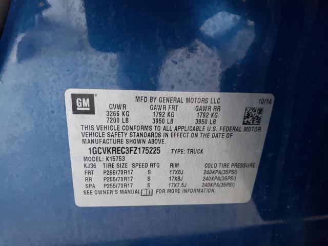 2015 CHEVROLET SILV1500 4 1GCVKREC3FZ175225