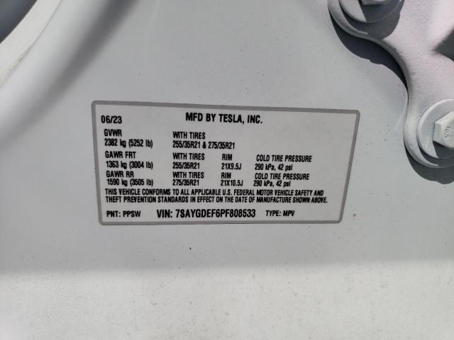 7SAYGDEF6PF808533 Tesla Model Y  13