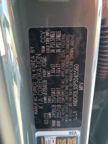 2023 KIA NIRO WIND KNDCR3L10P5045560