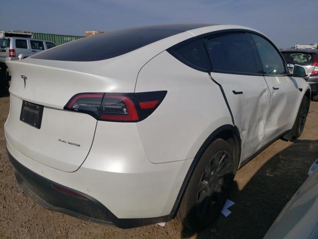  TESLA MODEL Y 2021 Білий