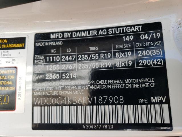 WDC0G4KB6KV187908 Mercedes-Benz Glc 300 4matic