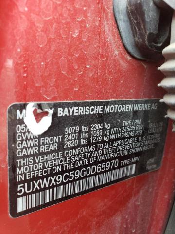 2016 BMW X3 XDRIVE2 - 5UXWX9C59G0D65970