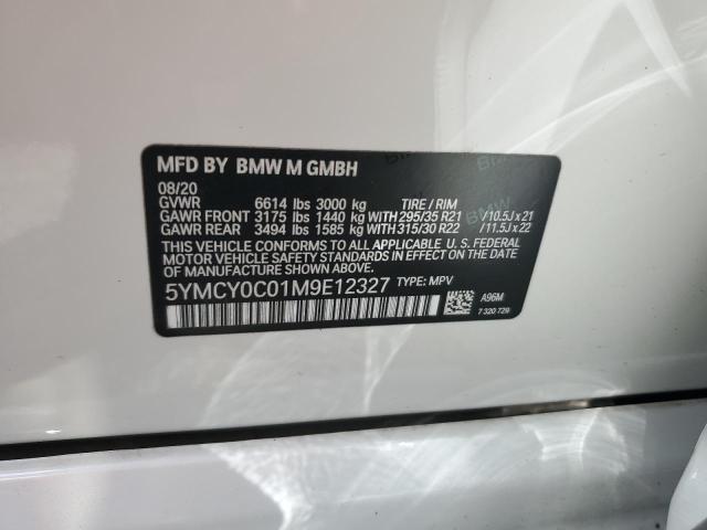 2021 BMW X6 M - 5YMCY0C01M9E12327