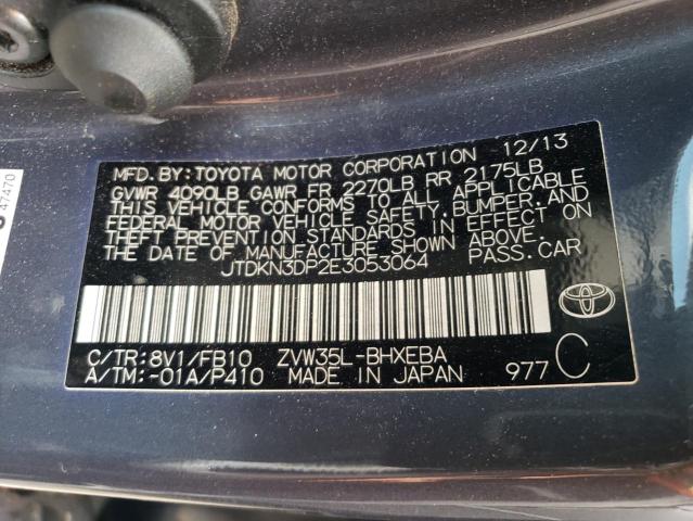 JTDKN3DP2E3053064 Toyota PRIUS PLUG-IN