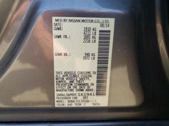 1N4AL3AP0FC161941 Nissan ALTIMA 2.5
