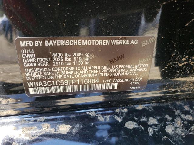 WBA3C1C58FP116884 BMW 328 I Sulev