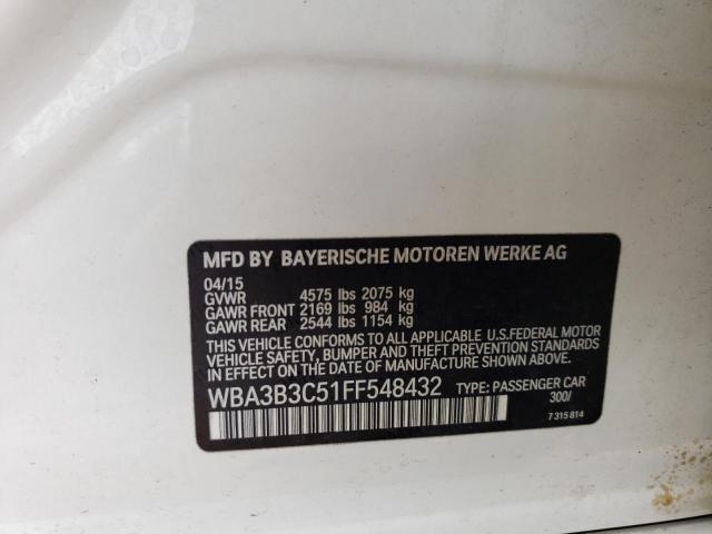 WBA3B3C51FF548432 BMW 328 XI