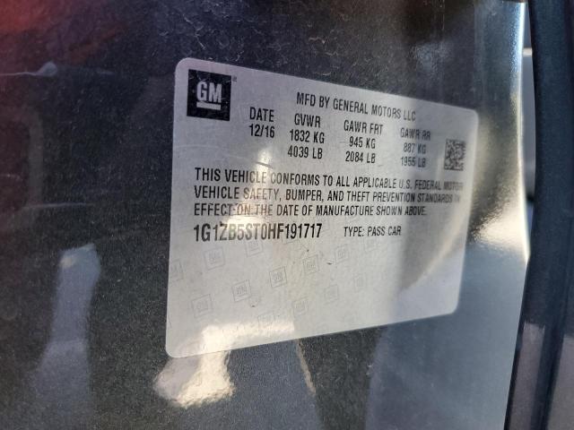 1G1ZB5ST0HF191717 Chevrolet MALIBU LS