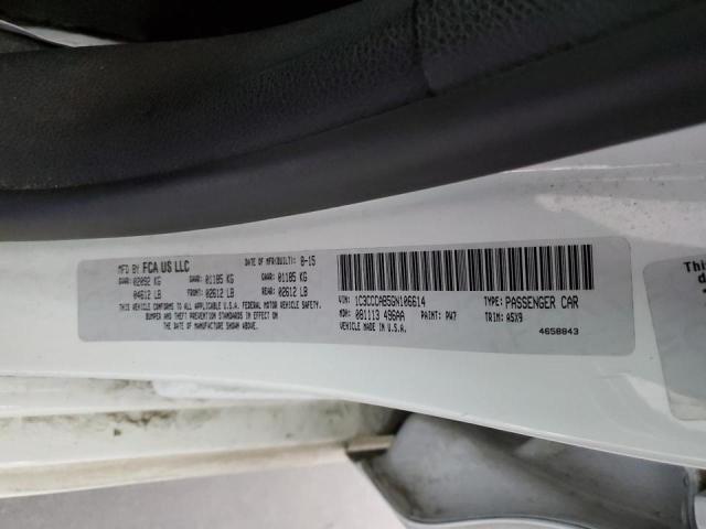 1C3CCCAB5GN106614 Chrysler 200 Limited