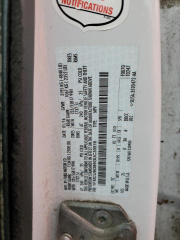 1FMCU9G99GUC30516 Ford ESCAPE SE
