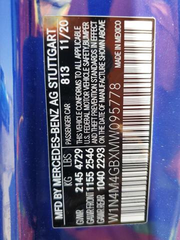 W1N4M4GBXMW095778 Mercedes-Benz GLB 250