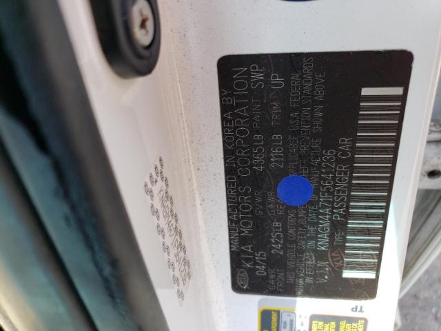 KNAGM4A71F5641236 KIA Optima Lx
