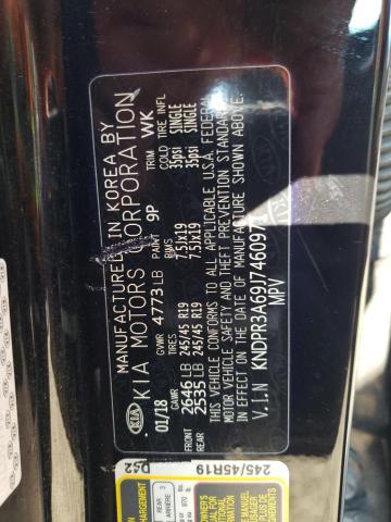 KNDPR3A69J7460971 KIA Sportage Sx
