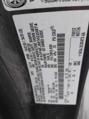 3FADP4EJ8EM220874 Ford FIESTA SE