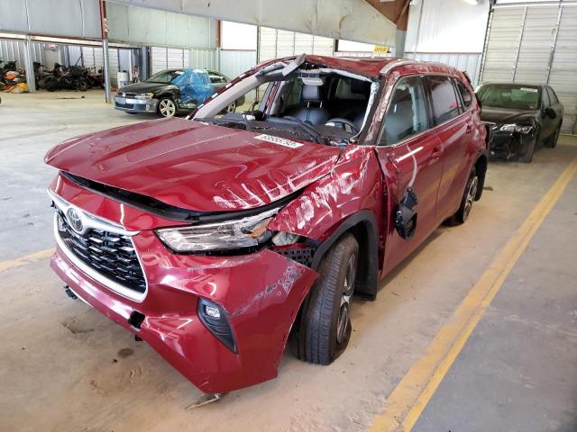 VIN 5TDGZRBH7NS238587 2022 Toyota Highlander, Xle no.1