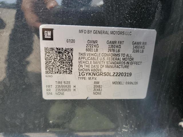 1GYKNGRS0LZ220319 Cadillac Xt5 Sport