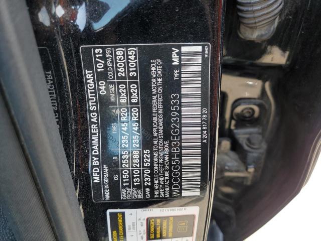 WDCGG5HB3EG239533 Mercedes-Benz GLK 350