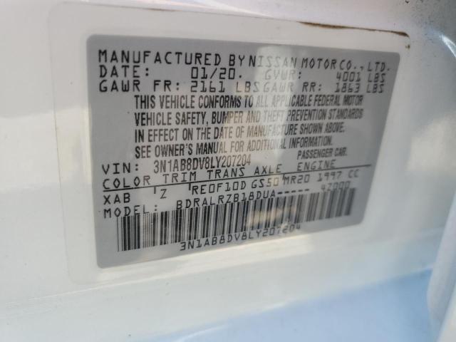 3N1AB8DV8LY207204 Nissan SENTRA SR