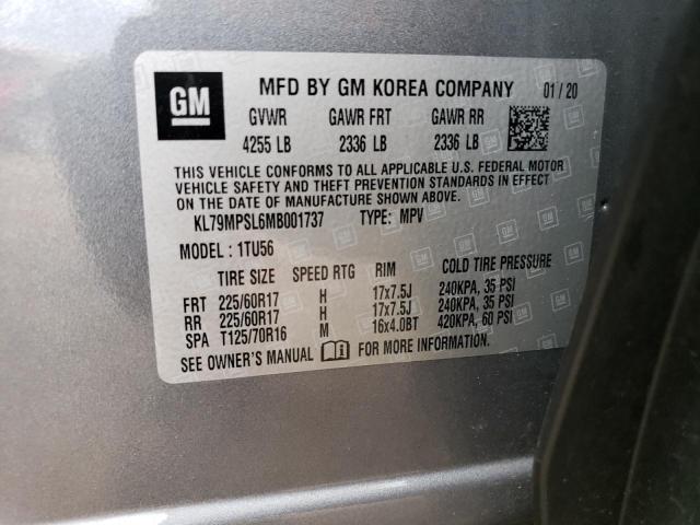 KL79MPSL6MB001737 Chevrolet Trailblzr TRAILBLAZE 13