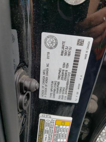 2019 HONDA CR-V EXL - 2HKRW2H80KH111312