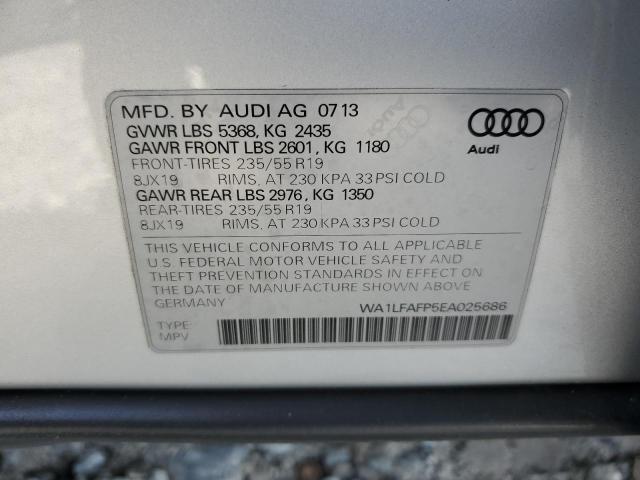 VIN WA1LFAFP5EA025686 2014 Audi Q5, Premium Plus no.13